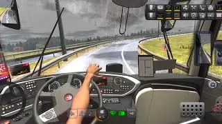 Bus Simulator.  : Ultimate,rainy day bus 🚌🚐😁| zuuks. | Gameplay @arkatgames 