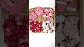 Filling platter with sweets #foryou #asmr #satisfying