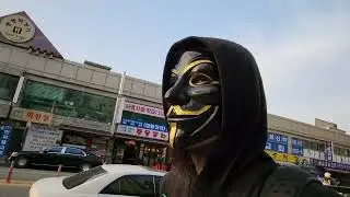 Walk Anonymous BULL Hack Gyeonggi Vlog  @nonymoushack