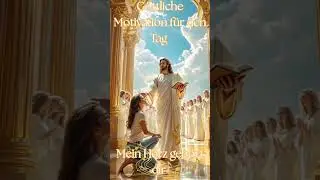 🎶✨G&ouml;ttliche Motivation f&uuml;r den Tag - Mein Herz geh&ouml;rt dir 💛 Lebensbejahend #jesusliebtdich #glauben