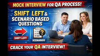 QA Mock Interview: Shift-Left Approach + Scenario-Based Questions