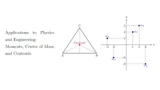 Applications to Physics and Engineering: Moments, Center of Mass, and Centroids
