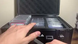PREZA Premium Card Storage Box With Lock   Nice Case!