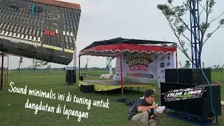 beginilah cara loading sound system pemula untuk acara dangdutan