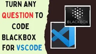 Blackbox for Vscode | Turn Any Question into Perfect Code with BlackBox in VS Code #blackbox #vsco