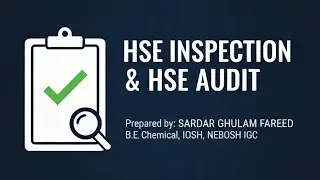 HSE Inspection & HSE Audit 