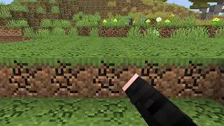 Minecraft But Breaking a BLOCK BREAKS THEM ALL..!
