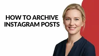 HOW TO ARCHIVE INSTAGRAM POSTS - Julia'sTutorials