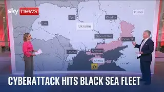 Ukraine war: Cyberattack in Crimea after Black Sea fleet HQ hit