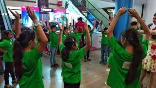ANCHOR NEHA GABA HOSTING PRE LAUNCH OF YARIS in  ANSAL PLAZA