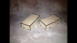 Laser Cutting Boxes 6mm MDF