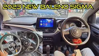 2023 new Baleno Sigma install in best accessories @04bhopal