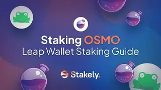 How to stake OSMO with Leap Wallet | Easy Osmosis Staking Tutorial
