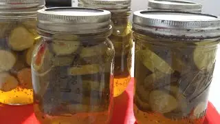 Sweet and Zesty Bread and Butter Pickles