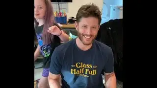 Jensen Ackles Playing With JJ