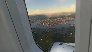 Microsoft Flight Simulator MSFS Hong Kong Kai Tak Evening 2022 11 19