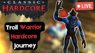 World of Warcraft Classic Hardcore - Troll Warrior Levelling- Midventures