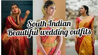 South Indian bridal beautiful saree collection 2022||bridal saree ideas for South Indian bridals