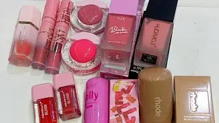 Unboxing & Swatches Most viral and running liquid blush, Creame blush and Lip & cheeks Jelly tints
