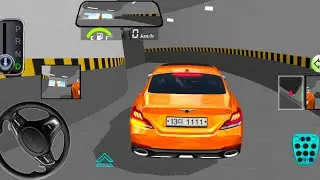New Oronge Mercedes G-70 For Parking -  3d Driving Class game play || Car Game #gameplay #cargame