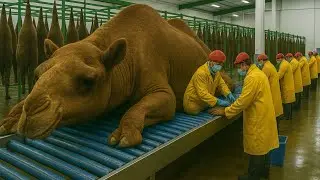Inside the Camel Leather Factory | How Million-Dollar Products Are Made (SECRET FACTORY)