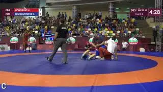 BRONZE WW - 53 kg: H. HONORINE (FRA) v. K. NEZGOVOROVA (RUS)