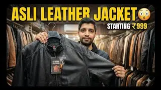 Best Leather Market 😳😳 | Premium & Luxury Look Jacket | Leather Market | TMV Vlogs
