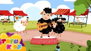 Baa Baa Black Sheep Song 🐑🎵 | Nursery Rhymes & Kids Songs | Tofu Kids