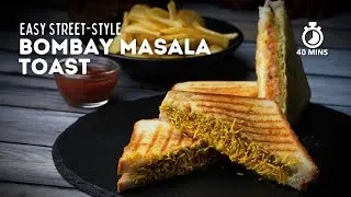 Bombay Masala Toast | Potato Toast | Evening Snack Recipes | Vegetarian Recipes | Cookd
