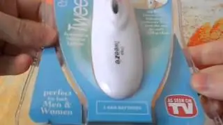 How To Operate Emjoi Tweeze Automatic Facial and body Hair Removar