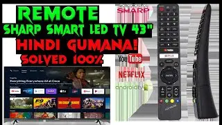 Remote Sharp Smart led TV 43