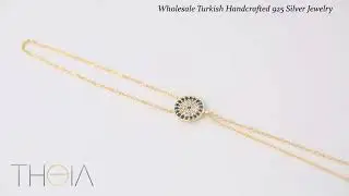 Evil Eye Design Turkish Wholesale Handmade Silver Eye Slave Bracelet