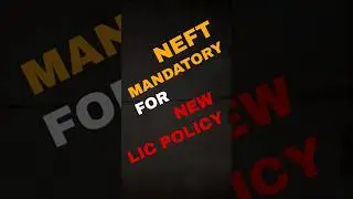 Now, Bank details compulsory for new LIC Policies #shorts #viral #finance #knowledge #insurance