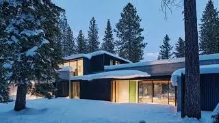 Лесной дом, Калифорния, США. Forest House, California, USA