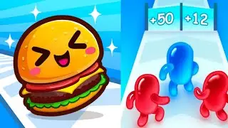 JOIN BLOB CLASH 3D VS FOOD RUN🔥 || MIX LEVEL GAMEPLAY - EPIC 2025 UPDATE !