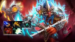 Fnatic.Raven Troll Warlord Carry Comeback vs TNC.Gabbi Morphling