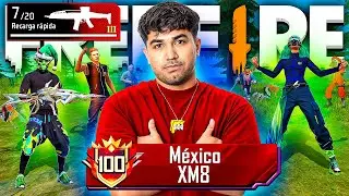 AS&Iacute; FUE COMO ENTRE al TOP GLOBAL 100 CON la XM8 en FREE FIRE - EL NUEVO REY DE LA XM8