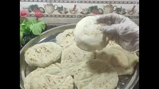 طريقة عمل العيش الشامي في الطاسه