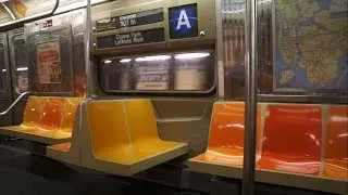 ᴴᴰ Ride on a R68 A Express Train (Euclid avenue to B'way Junction)