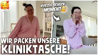 KLINIKTASCHE PACKEN & erste BABY WÄSCHE!🥹 + kurzer SCHOCK MOMENT😳 | kobexmone