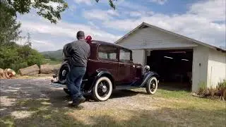 1932 Ford Model B Cold Start, Clean up and Drive down some Tennessee backroads&hellip; Relax and Enjoy!