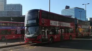 Advent Day 17 ( New Allocation + First BZL Decker Ride) Stagecoach D8 to Stratford 86219 LJ24 ZPR