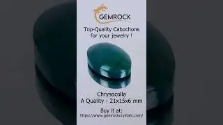 Chrysocolla Cabochon Ch-A-0068 #cabochon  #cabochonforjewelry  #cabochonsupplier  #cabochons