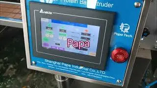 Testing video for the small P307 crackers making machine before the shipment