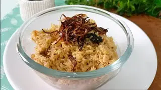 Parsi Brown Rice &ndash; Sweet, Spiced & Aromatic Pilaf | Perfect with Dhansak or Curry 🍚✨#ParsiCuisine 