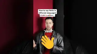 How to say Hello in different languages! #languages #languagelearning #ireland #wales #funny #apps