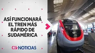 EL TREN MÁS RÁPIDO DE SUDAMÉRICA: ¿Cuándo debuta el recorrido Santiago-Curicó? - CHV Noticias