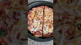 PIZZA FIT SALUDABLE en minutos! F&aacute;cil, R&aacute;pido y Bajo en Calor&iacute;as 🤤🍕