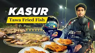 Lahore to Kasur Motovlog | Famous Javed Fish & PERA Force Operation + Faluda