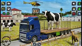 Wild Animal Transport Truck Simulator 3D | US Animal Cargo Truck Driving Game 3D  #viral